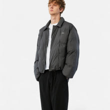 Load image into Gallery viewer, Dime “Pleated" Puffer // Charcoral