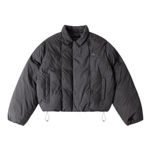 Load image into Gallery viewer, Dime “Pleated" Puffer // Charcoral