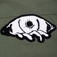 Load image into Gallery viewer, Fucking Awesome "Chain Stitched Avatar" Trucker Jacket // Olive