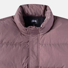 Load image into Gallery viewer, Stussy "Ripstop Down" Puffer Jacket // Rose