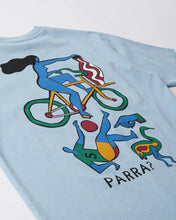 Load image into Gallery viewer, Parra "Vase Delivery" Tee // Light Blue
