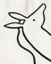Load image into Gallery viewer, Parra "Vertical Horse" Short Sleeve Shirt // Off White
