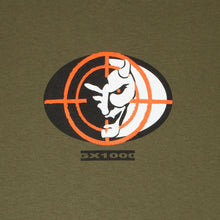 Load image into Gallery viewer, GX1000 "Scope" Tee // Military Green
