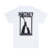 Load image into Gallery viewer, Hockey "Crazy Neighbor" Tee // White
