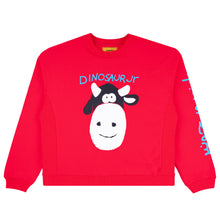 Load image into Gallery viewer, Carpet x Dinosaur Jr. "Cow" Sweater // Red
