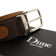 Load image into Gallery viewer, Dime &quot;Premium&quot; Leather Belt // Brown
