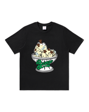 Load image into Gallery viewer, Bronze 56K x IceCream “56,000 Flavors“ Tee // Black
