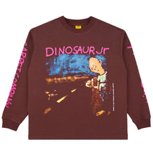 Load image into Gallery viewer, Carpet x Dinosaur Jr. "Where You Been" Thermal L/S Tee  // Brown
