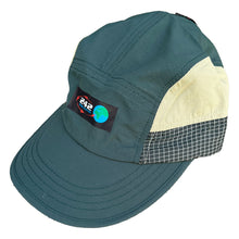 Load image into Gallery viewer, 242 "Worldwide" Trail Cap // Dark Green/Kahki
