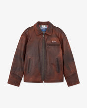 Load image into Gallery viewer, Rassvet &quot;Distressed Vintage&quot; Leather Jacket // Brown
