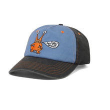 Load image into Gallery viewer, Butter Goods X Daniel Johnston “Enemy 5 Panel“ Cap // Black / Slate
