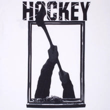 Load image into Gallery viewer, Hockey "Crazy Neighbor" Tee // White
