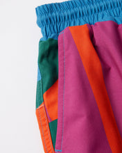Load image into Gallery viewer, Parra "The Festival Fence" Swim Short // Blue
