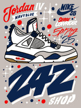 Load image into Gallery viewer, Nike SB "Jordan 4" // Navy
