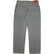 Load image into Gallery viewer, Carpet "Interlock Stitch" Denim Pant // Black
