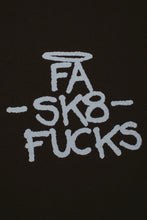 Load image into Gallery viewer, Fucking Awesome "Sk8 Fucks" Hoodie Zip // Black

