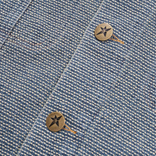 Load image into Gallery viewer, Carpet "Interlock Stitch" Denim Jacket // Black
