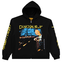 Load image into Gallery viewer, Carpet x Dinosaur Jr." Where You Been" Zip Hoodie// Black
