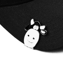 Load image into Gallery viewer, Carpet x Dinosaur Jr. "Cow" Hat Clip  // Multi
