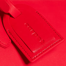 Load image into Gallery viewer, Carpet "C-Star" Leather Duffel Bag // Red
