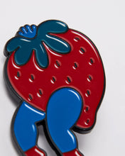 Load image into Gallery viewer, Parra "Stupid Strwberry" Enamed Pin
