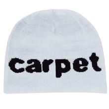 Load image into Gallery viewer, Carpet &quot;Reversible&quot; Beanie // Black/White
