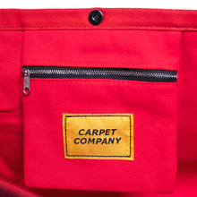 Load image into Gallery viewer, Carpet "Canvas" Tote Bag // Red
