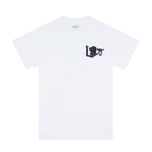 Load image into Gallery viewer, Hockey "Crazy Neighbor" Tee // White
