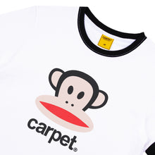 Load image into Gallery viewer, Carpet x Paul Frank "Julius" Girls Tee // White
