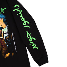Load image into Gallery viewer, Carpet x Dinosaur Jr. "Where You Been" Thermal L/S Tee  // Black

