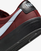 Load image into Gallery viewer, Nike SB "Blazer Low Pro GT ISO" // Dark Red/Black/Light Armory Blue
