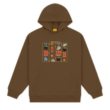Load image into Gallery viewer, Dime "VLT" Hoodie // Dark Brown
