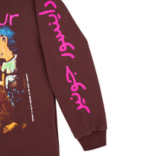 Load image into Gallery viewer, Carpet x Dinosaur Jr. "Where You Been" Thermal L/S Tee  // Brown
