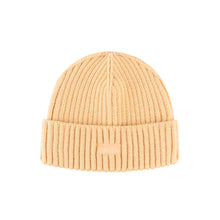 Load image into Gallery viewer, Dime &quot;Cursive&quot; Fold Beanie // Sand
