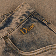 Load image into Gallery viewer, Dime “Classic Baggy“ Denim Pants // Overdy.Brown
