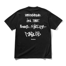 Load image into Gallery viewer, Butter Goods x Madlib "Bomb Shelter" Tee // Black
