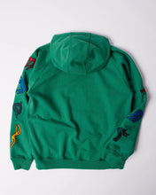 Load image into Gallery viewer, Parra "La Chambre Nuit" Hoodie // Washed Green
