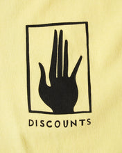Load image into Gallery viewer, Parra "Yoga Discounts" Tee // Yellow
