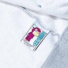 Load image into Gallery viewer, Carpet "C-Star Embossed" Zip Hoodie // Heather Grey
