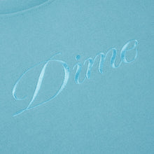 Load image into Gallery viewer, Dime "Cursive Logo" Crewneck // Ocean Blue
