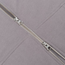 Load image into Gallery viewer, Dime "Cursive Small Logo" Zip Hoodie // Taupe

