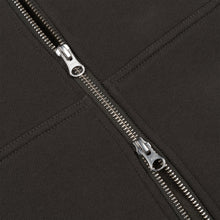 Load image into Gallery viewer, Dime "Cursive" Zip Hoodie // Vintage Black
