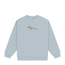 Load image into Gallery viewer, Dime "Cursive Snake" Crewneck // Cloud Grey
