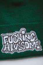 Load image into Gallery viewer, Fucking Awesome "PBS Logo" Beanie // Forest Green
