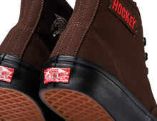 Load image into Gallery viewer, Vans x Hockey  "Authentic Hi" // Brown/Black
