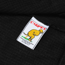 Load image into Gallery viewer, Carpet "C-Star Double Zip" Thermal Hoodie // Black

