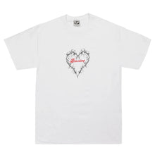 Load image into Gallery viewer, Limosine "Heart" Tee // White
