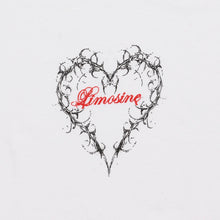 Load image into Gallery viewer, Limosine "Heart" Tee // White

