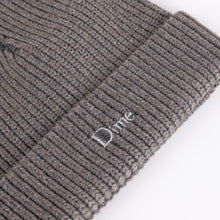 Load image into Gallery viewer, Dime "Rib" Fold Beanie // Dark Gray
