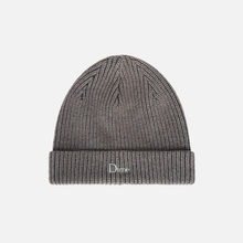 Load image into Gallery viewer, Dime "Rib" Fold Beanie // Dark Gray
